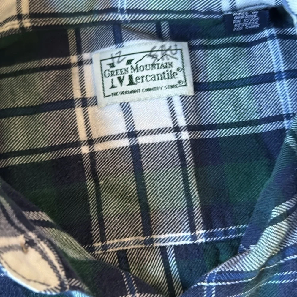 Green mountain mercantile fennel shirt size L